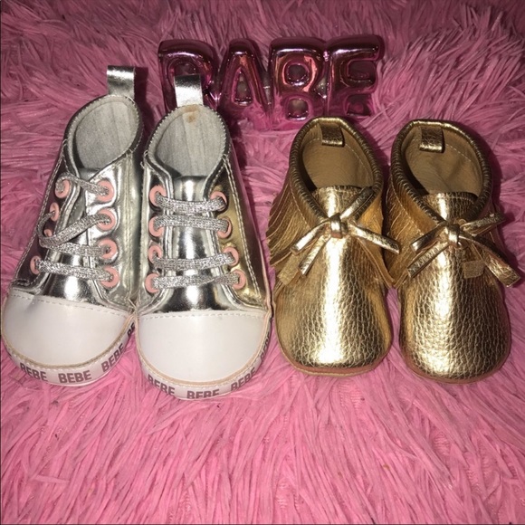 Old Navy Other - baby girl shoes Bebe & OldNavy size 3 , 2